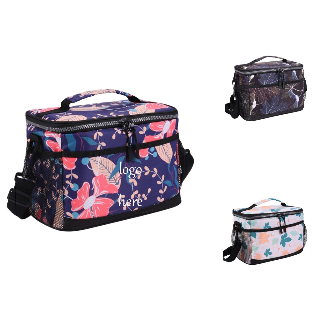 Small Painted Oxford Insulated Bag