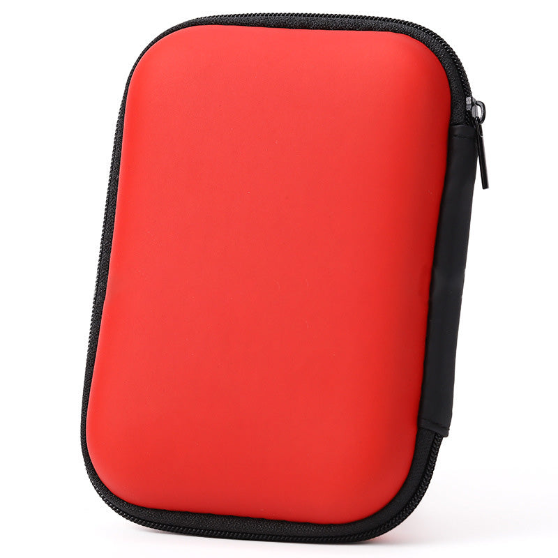Zipper Style Hard Earphone Case