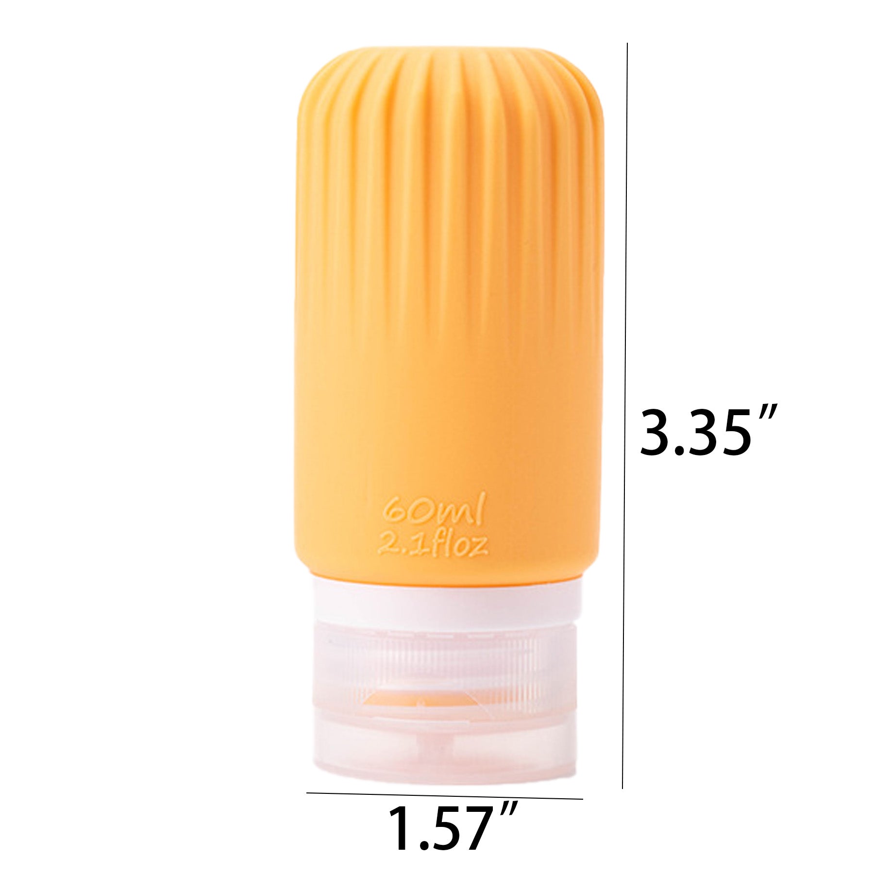 Large Capacity Portable Silicone Travel Bottle