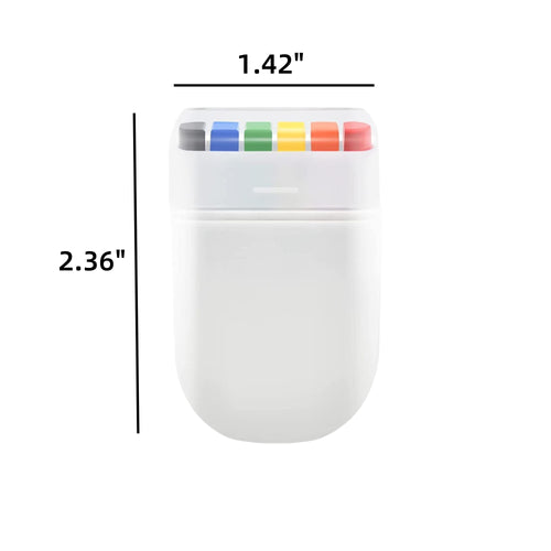 6 Color Rainbow Crayon For Face Body