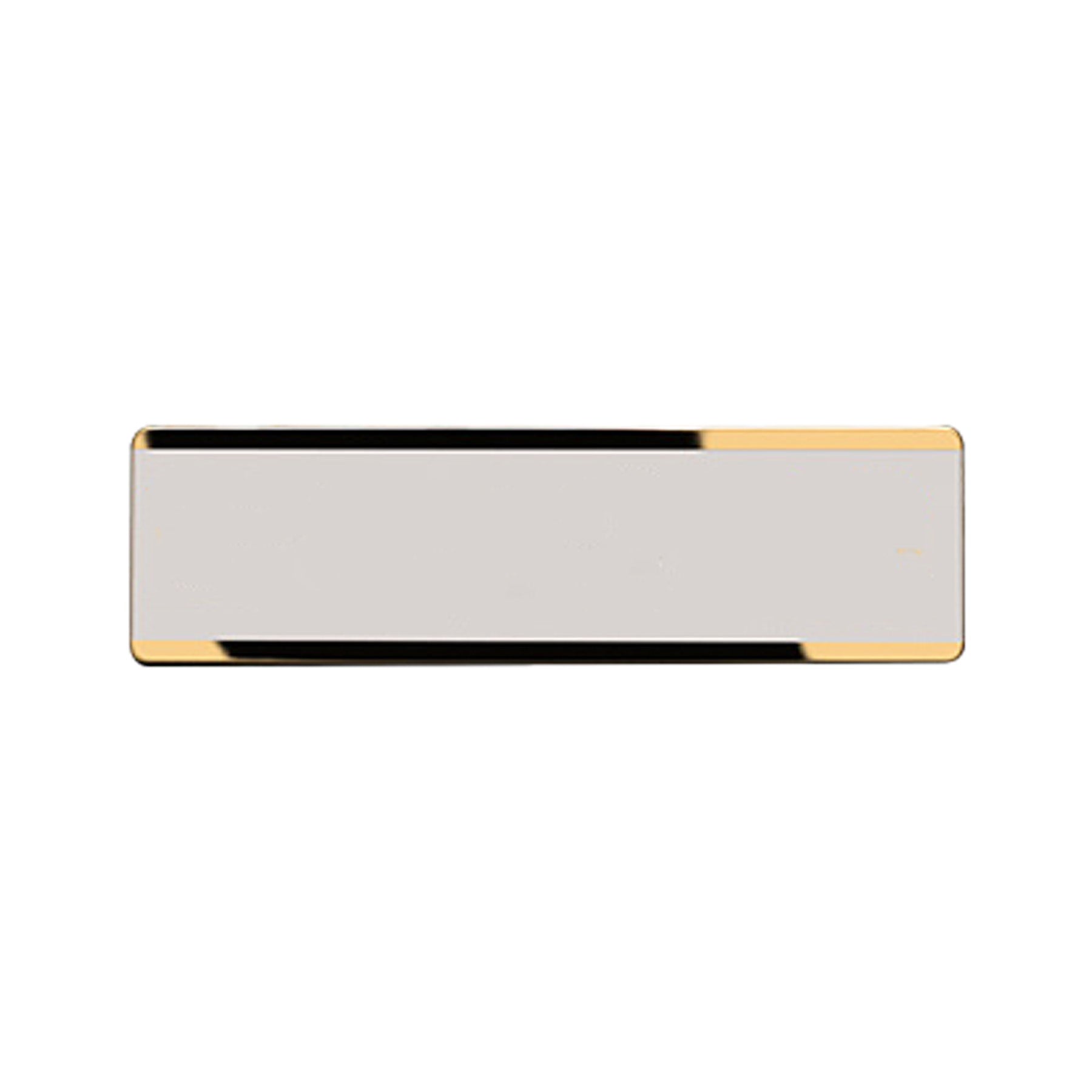 Stainless Steel Name Tag with Pin or Magnetic Back