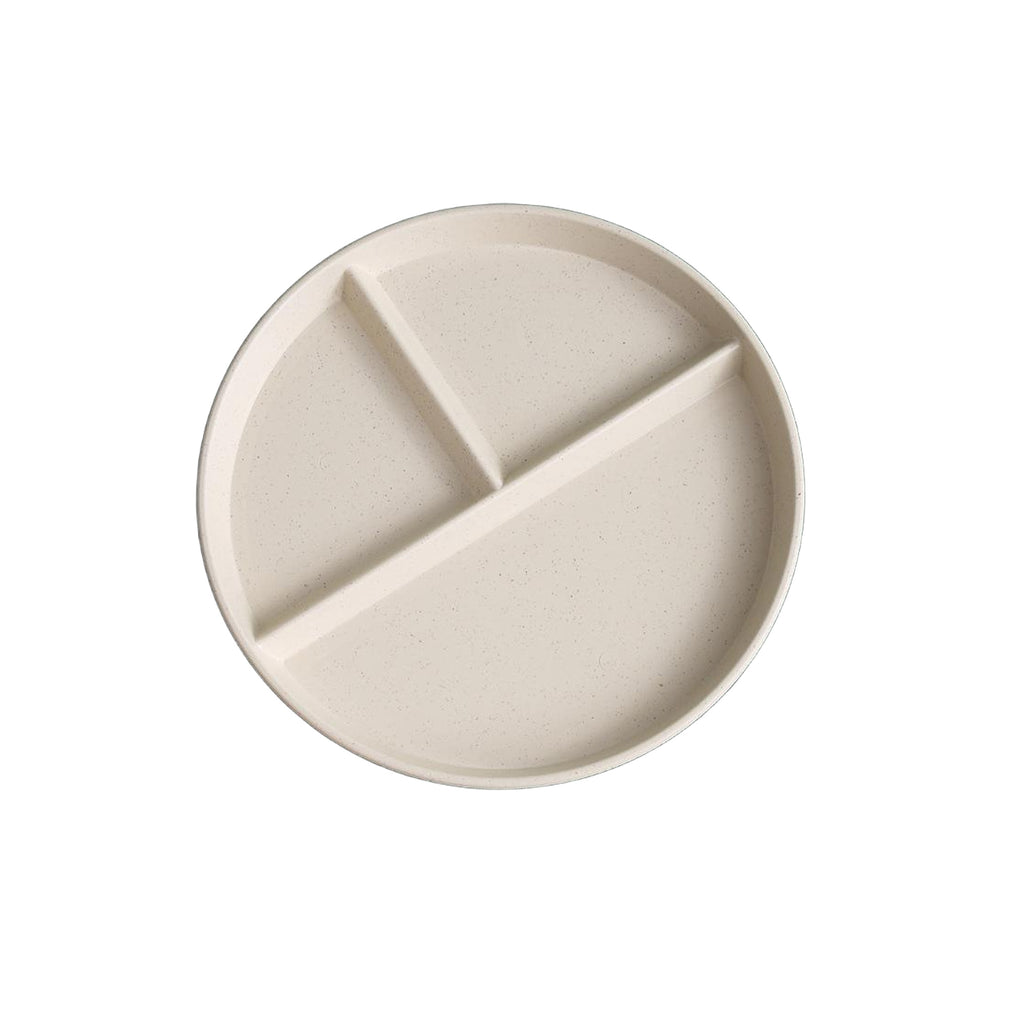 23cm Three-Compartment Plate