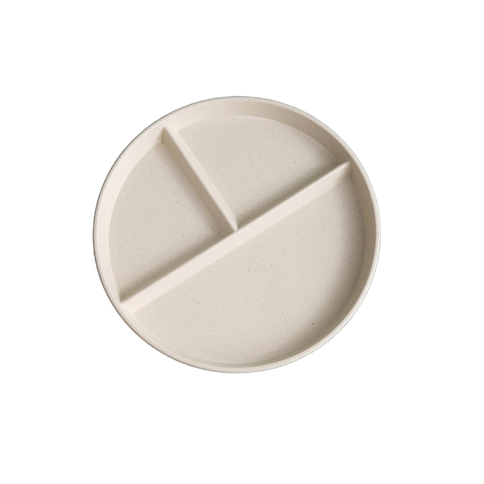 23cm Three-Compartment Plate