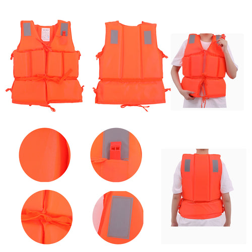 Adult Safety Life Vest—adjustable And Reflective