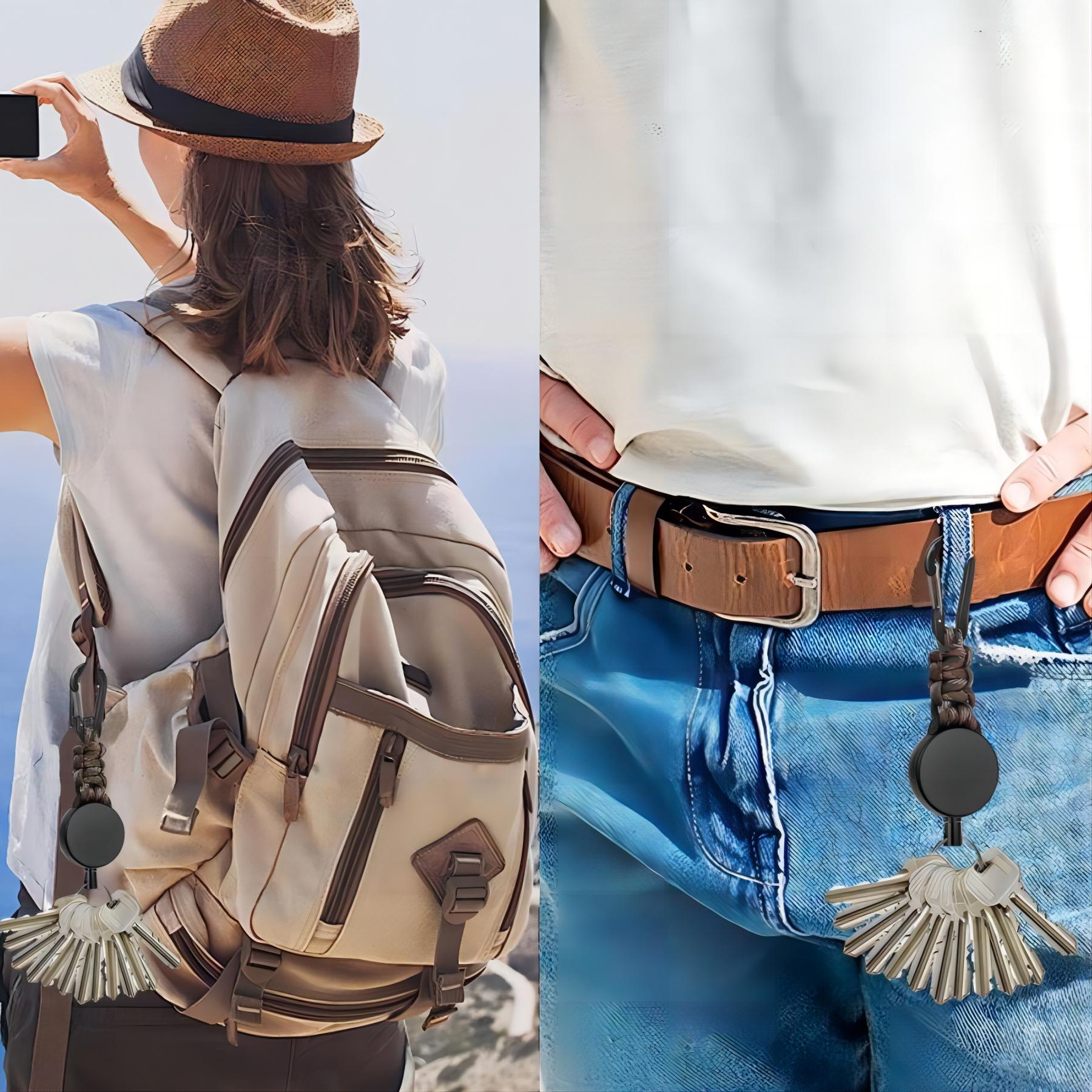 Durable Retractable Keychain