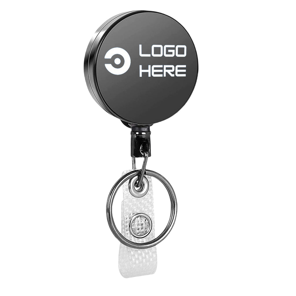 Round Retractable Badge Reel
