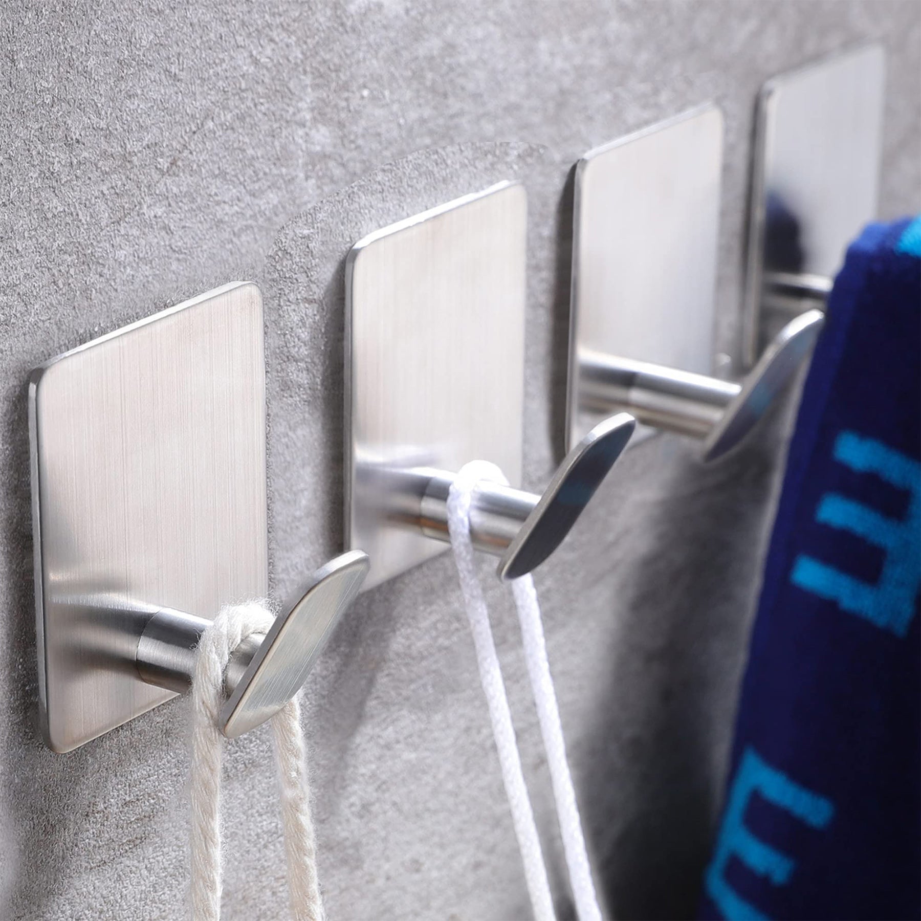 Adhesive Towel/Coat Wall Hooks