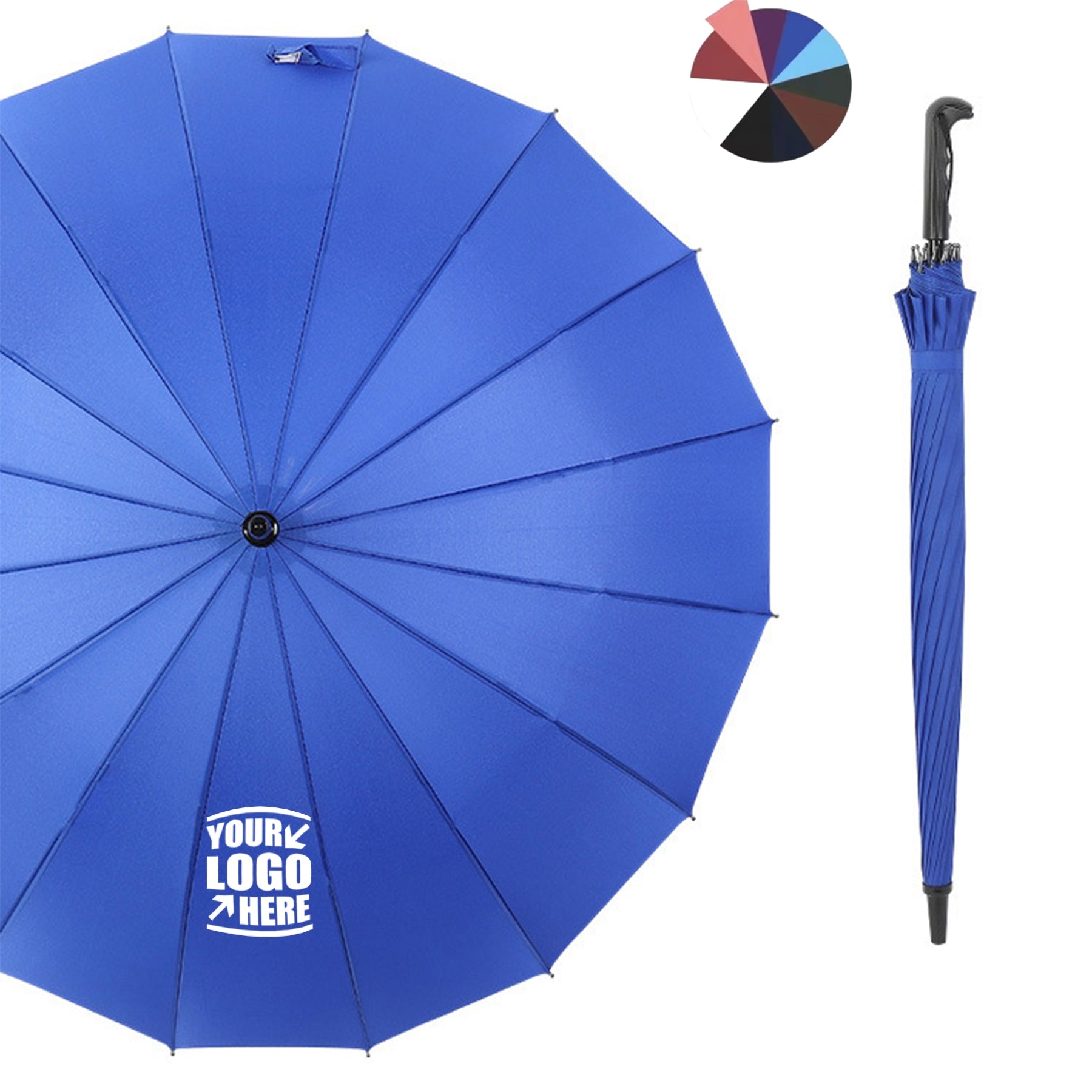 Automatic Long Handle Golf Umbrella
