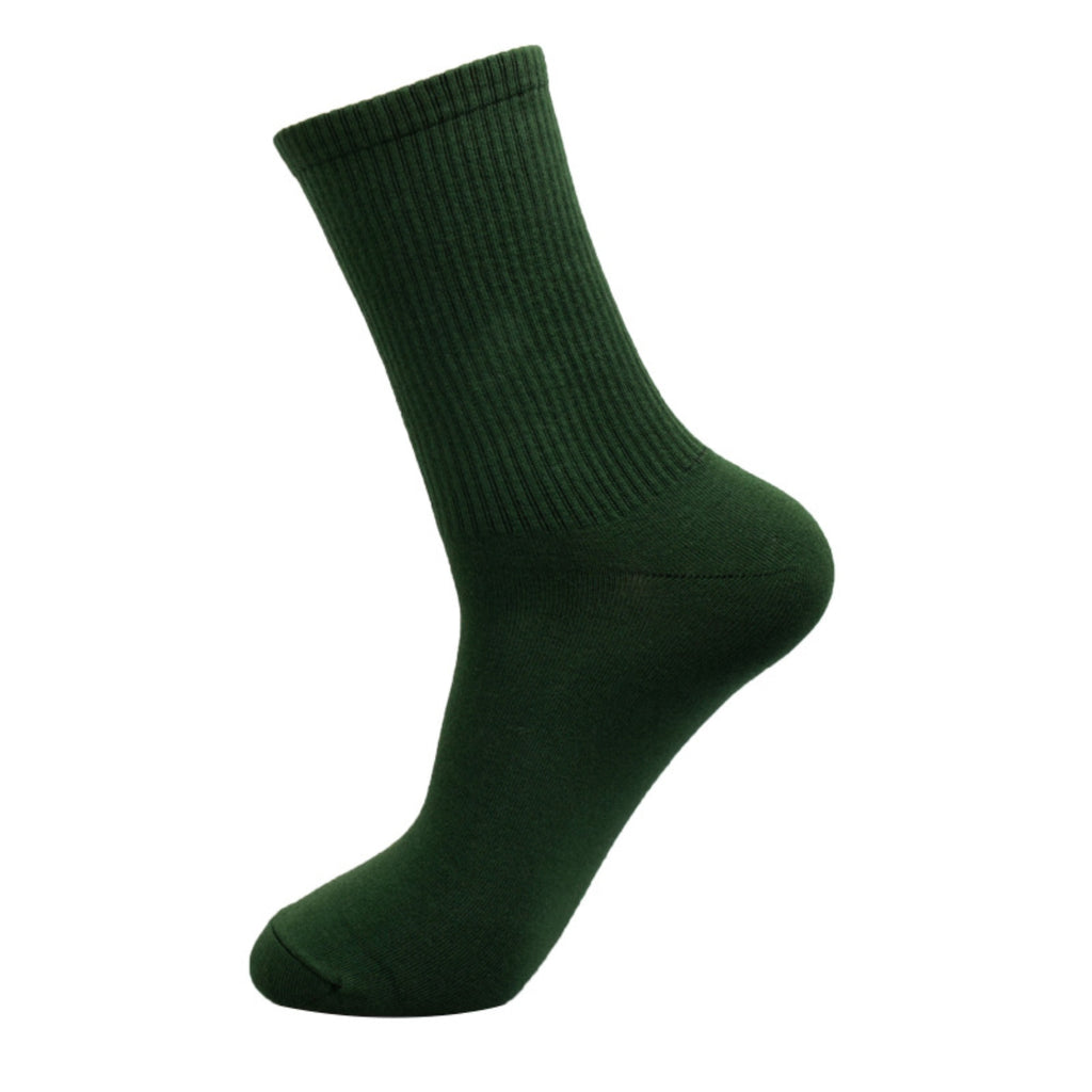 Trendy Multi-Color Cotton Sports Stockings For Men And Women