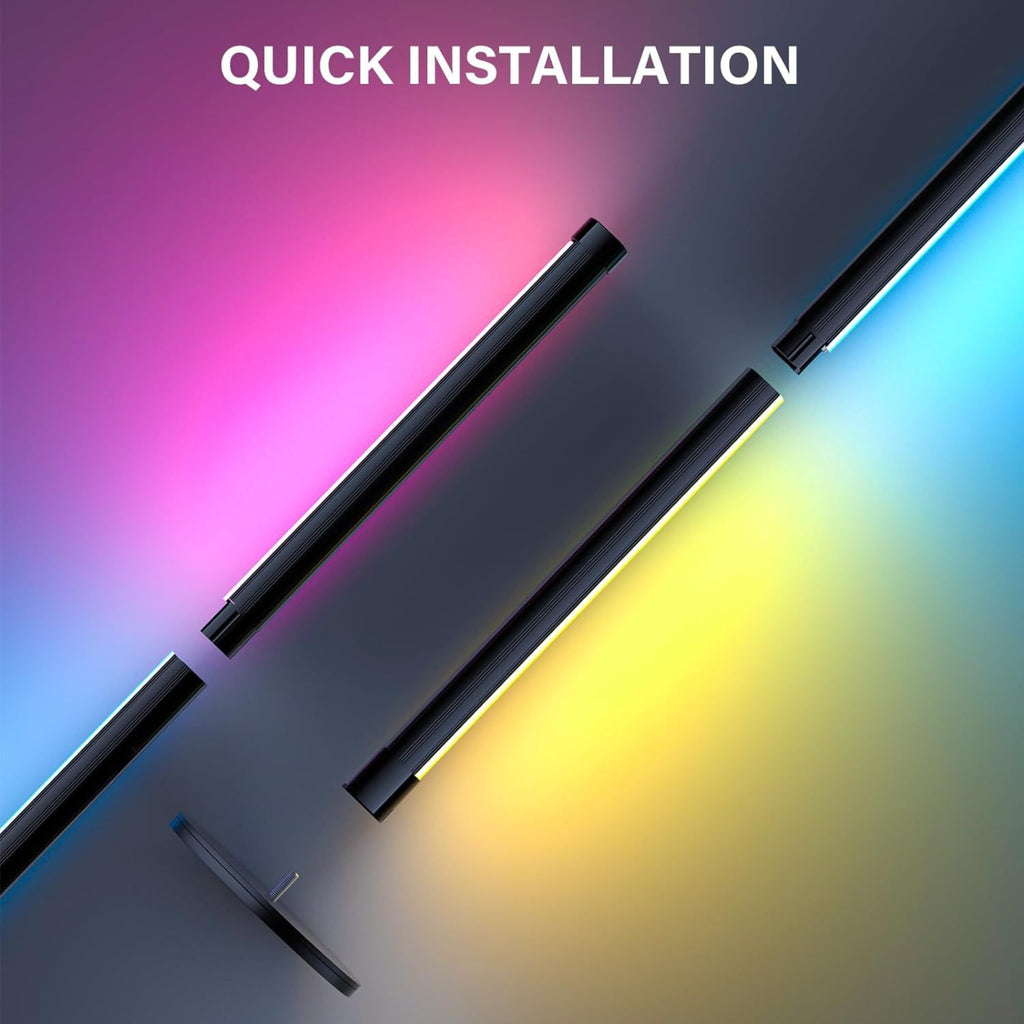 RGB Corner Lamp Mood Lighting Bluetooth APP Control Dimmable
