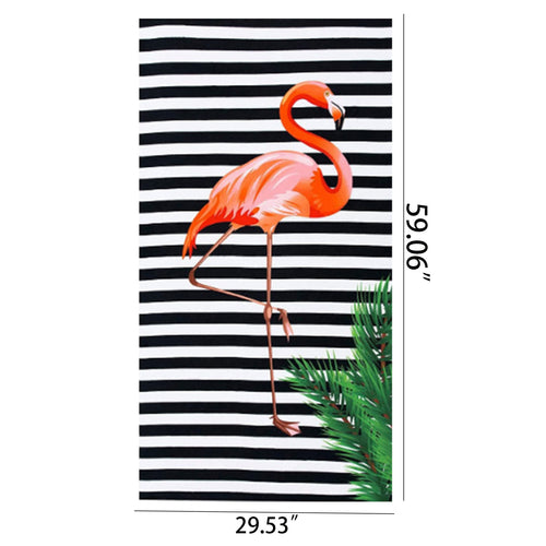 Absorbent Fiber Beach Towel Fast-Drying