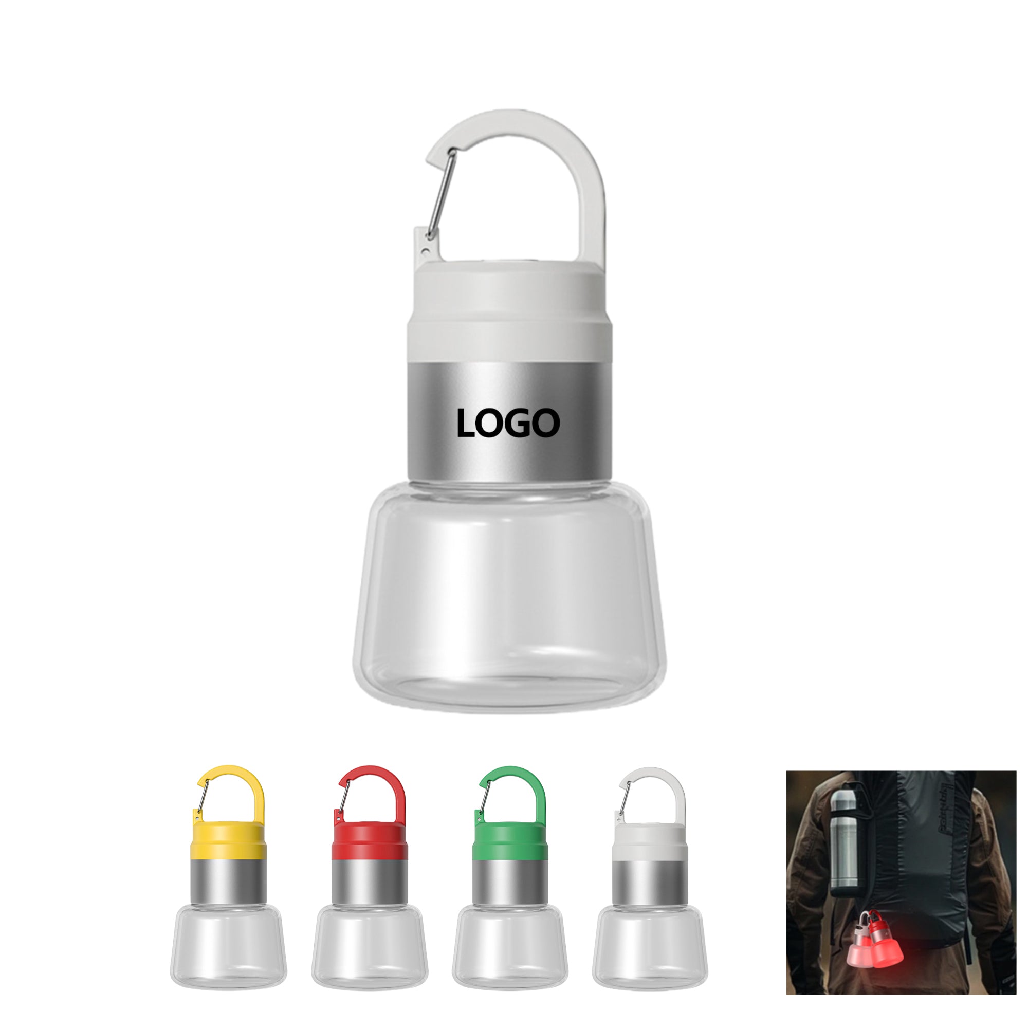 Rechargeable LED Camping Lantern 300LM Portable Tent Light