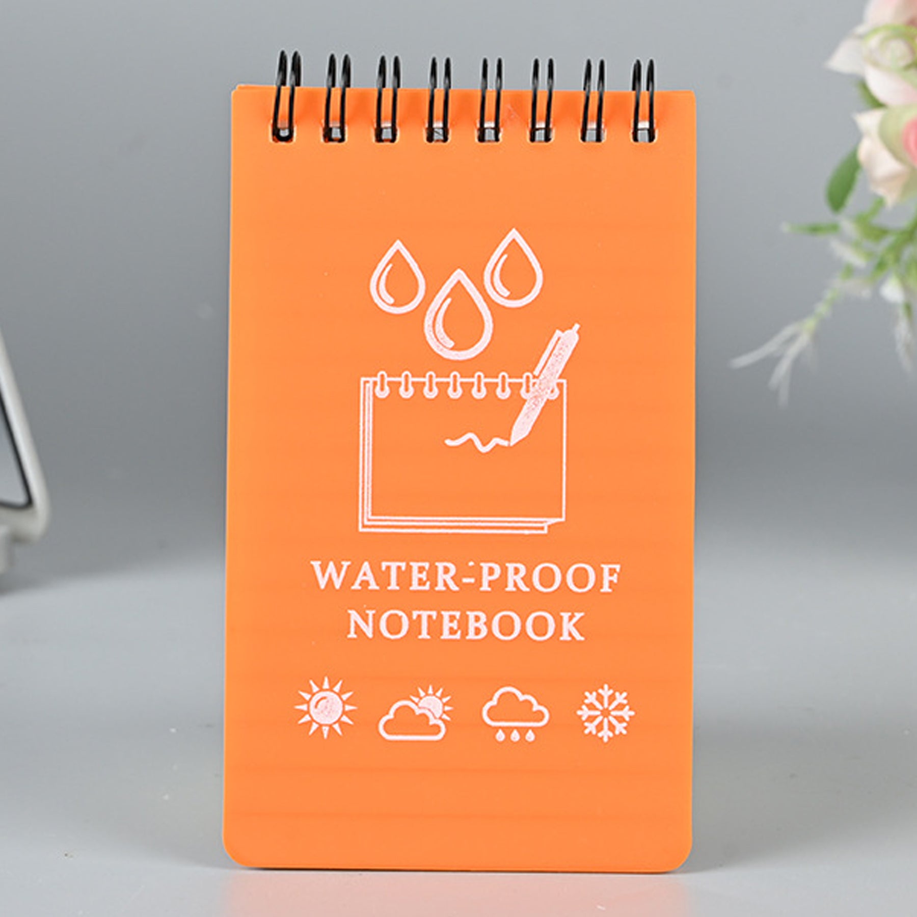 Upturn Waterproof Mini Coil Notebook