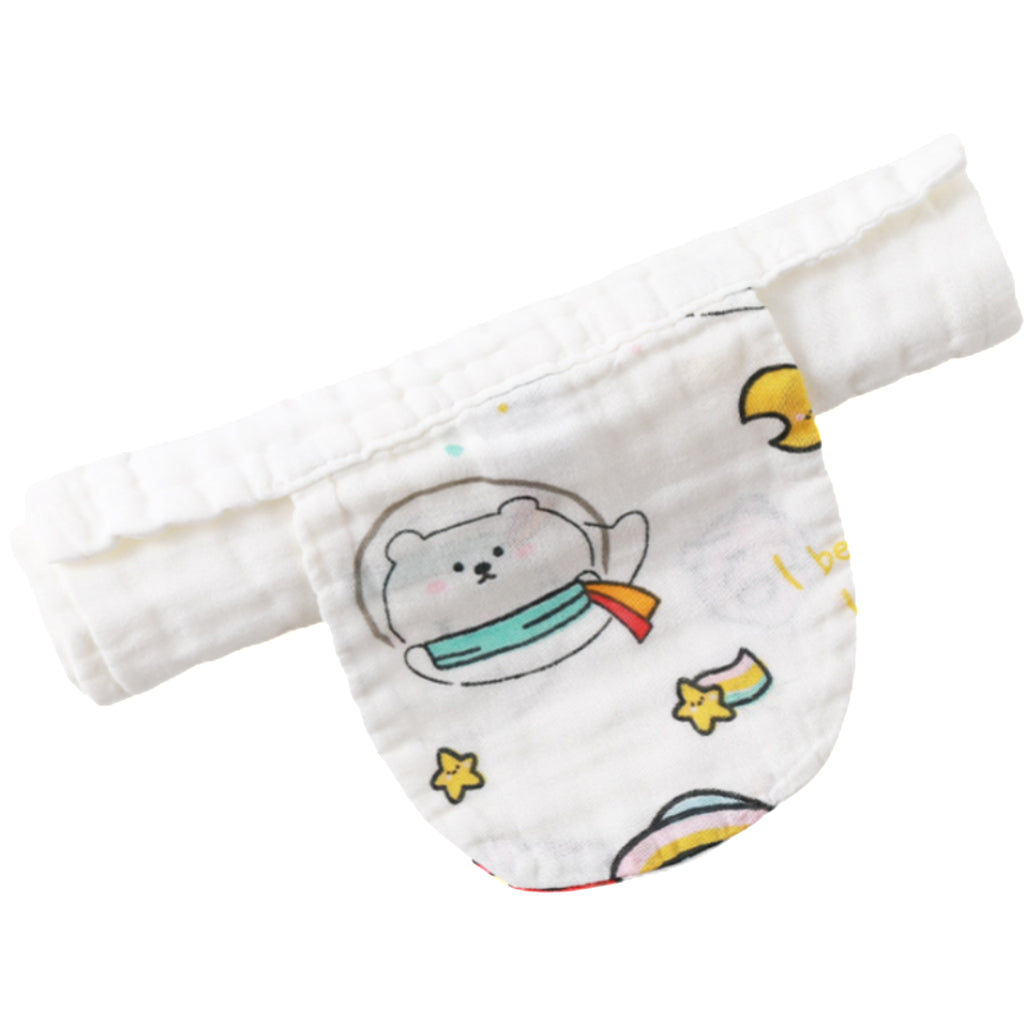 4-Layer Non Woven Baby Sweat Towel Featuring Air Permeability