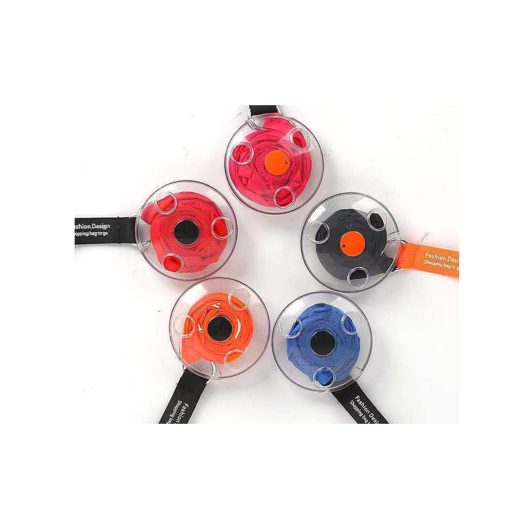 Portable Multifunctional Small Disc Fold - Rotate Storage Shopper