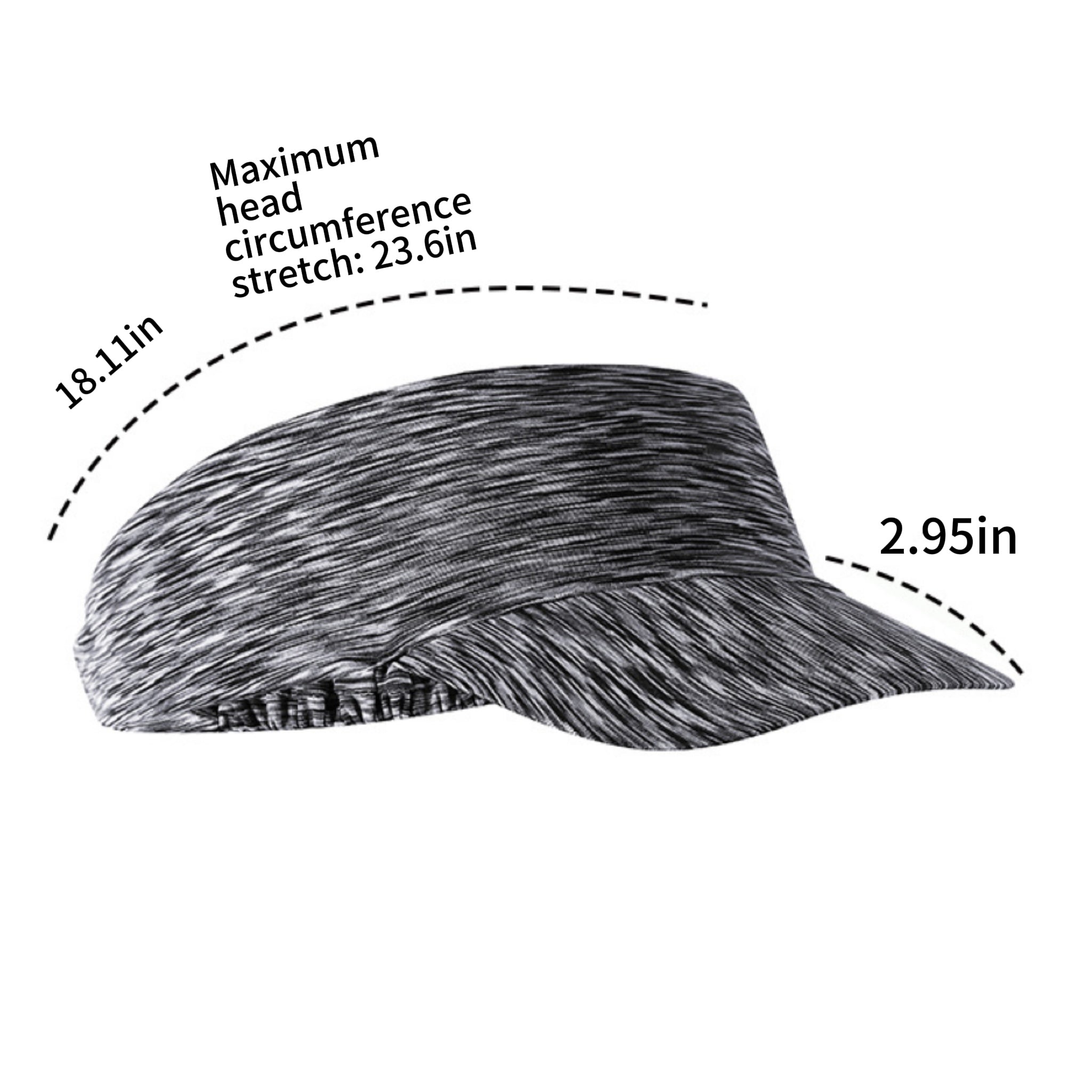 Outdoor Running Sports Sun Protection Breathable Visor Hat