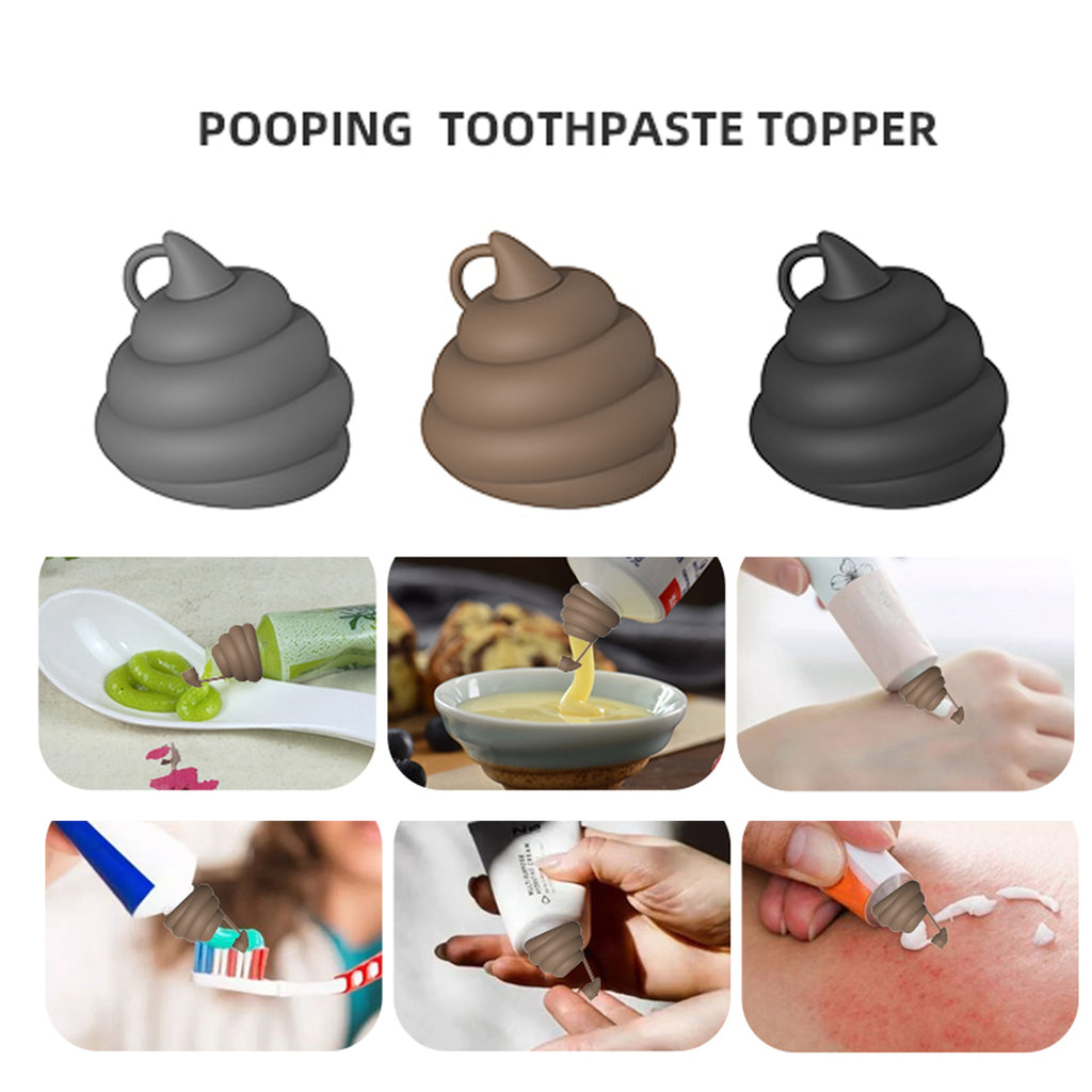 Pooping Toothpaste Topper