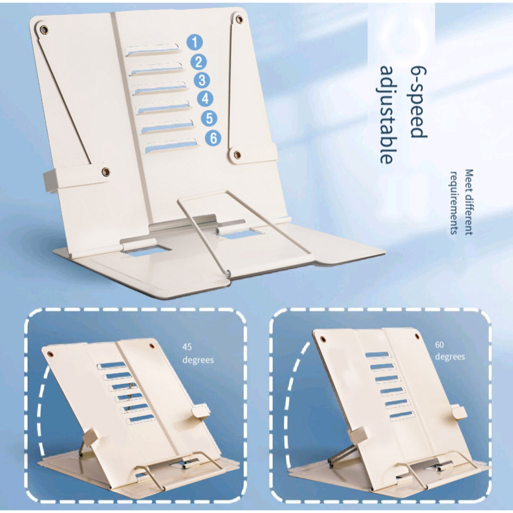 Heavy Metal Book Stand Adjustable Student Desk