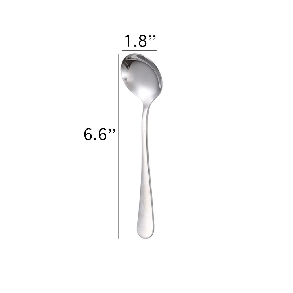 Stainless Steel Round Spoon