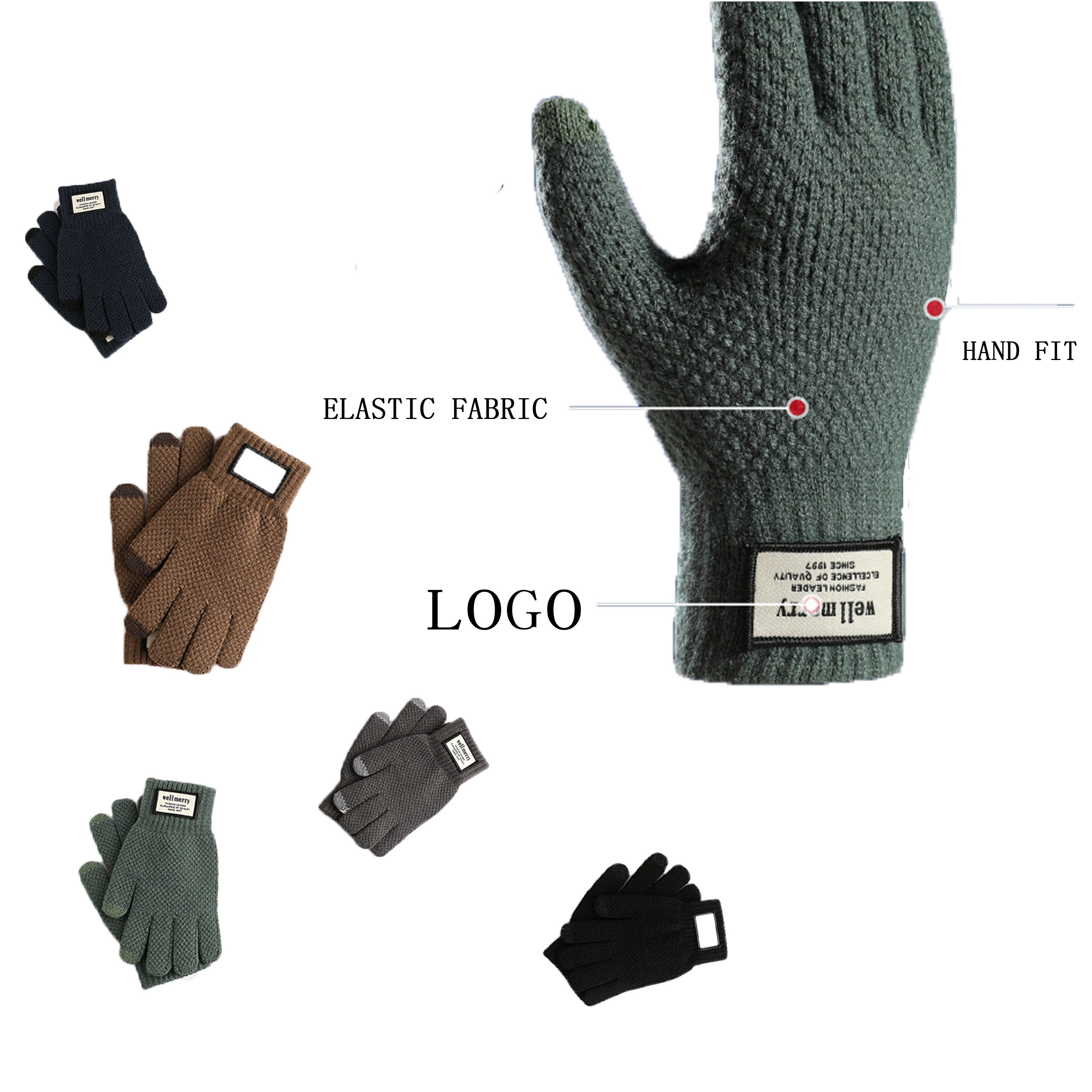 Winter Adult Female Gloves