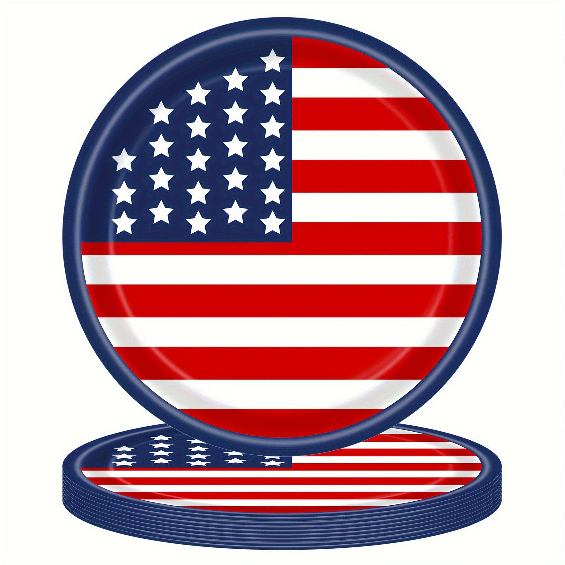 July 4Th American Independence Day Set Of 4