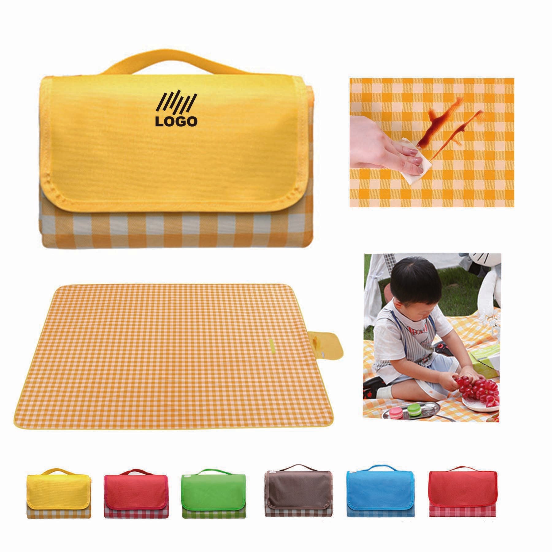 Waterproof Sandproof Beach Mat Outdoor Picnic Blankets