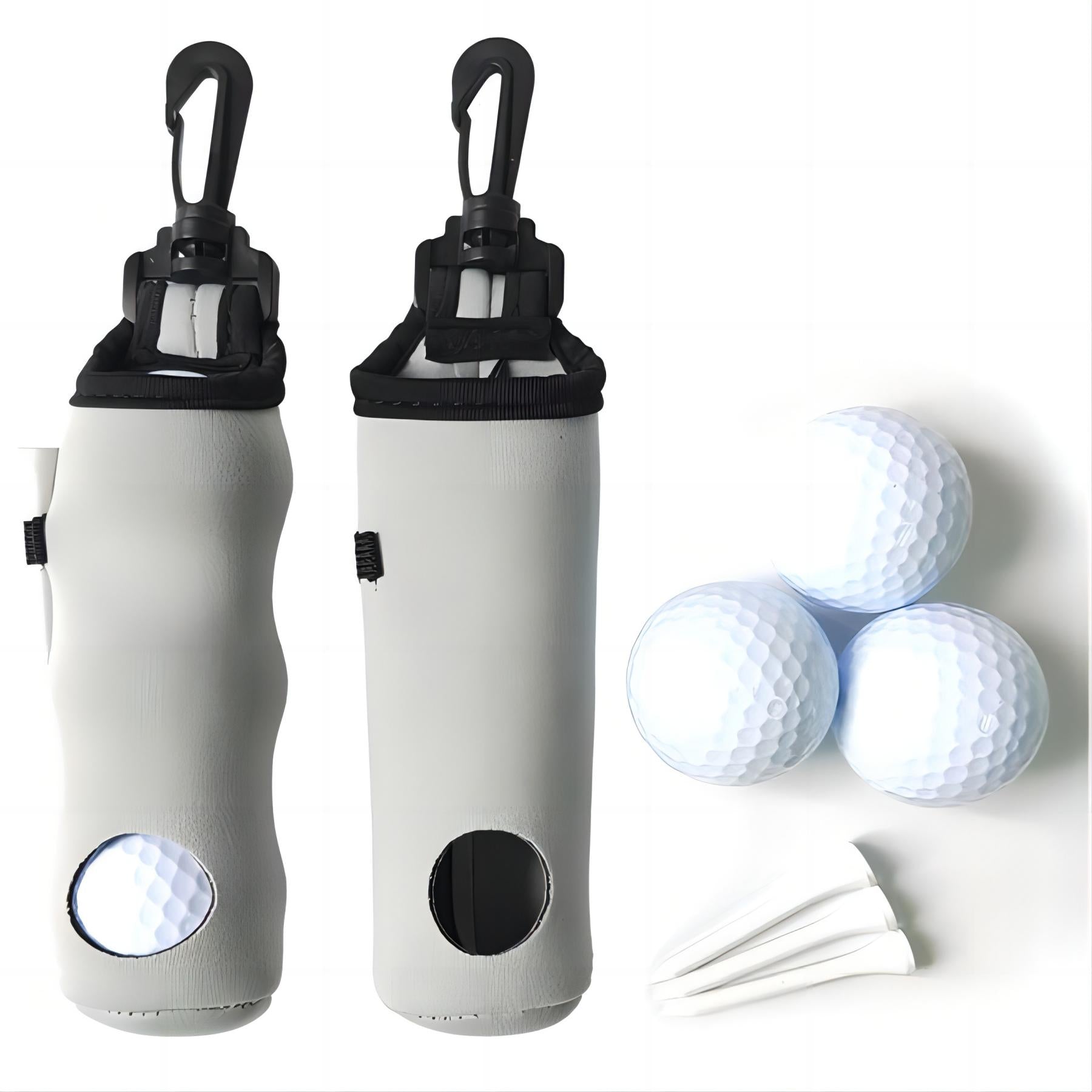Golf Ball Pouch With Hook