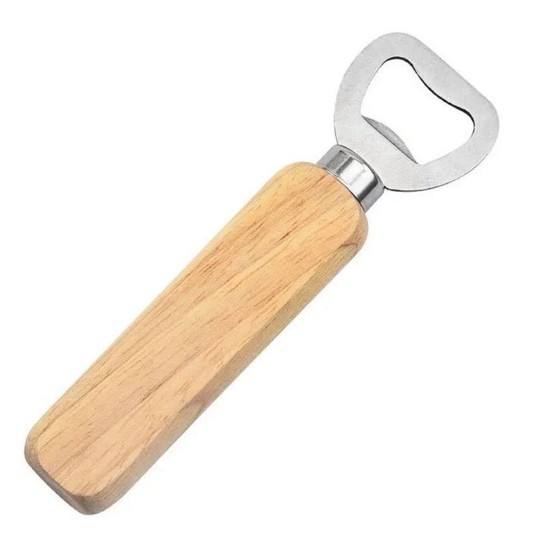 Bottle Opener With Nice Wooden Handle
