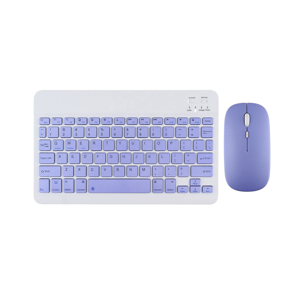 Rechargeable Wireless Keyboard Mouse For Tablet Cell Phone