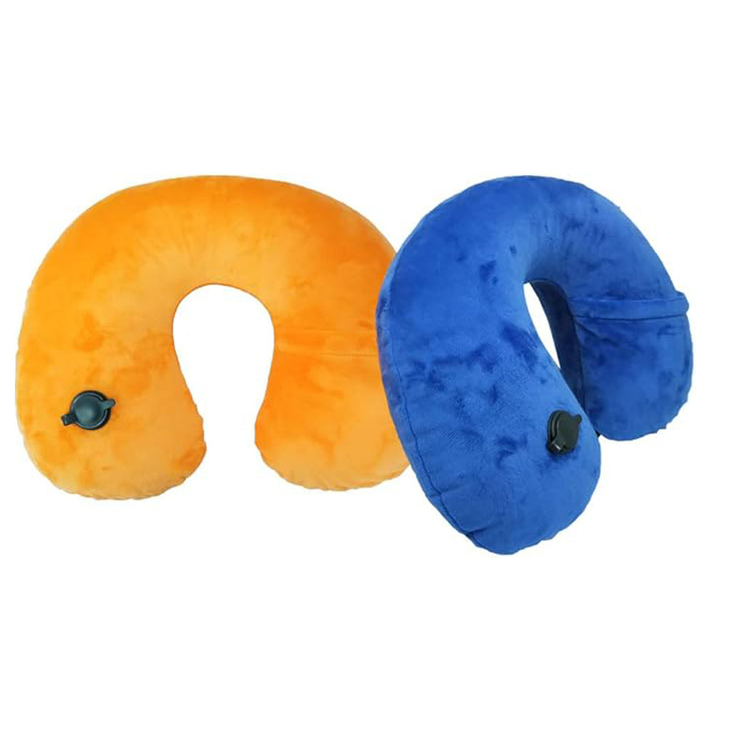 U-Shaped Portable Inflatable Neck Pillow