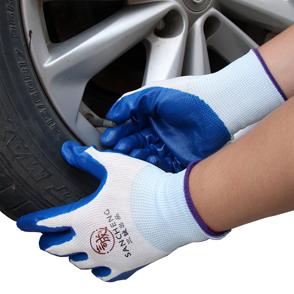 Dipped Nitrile Rubber Labor Protection Gloves