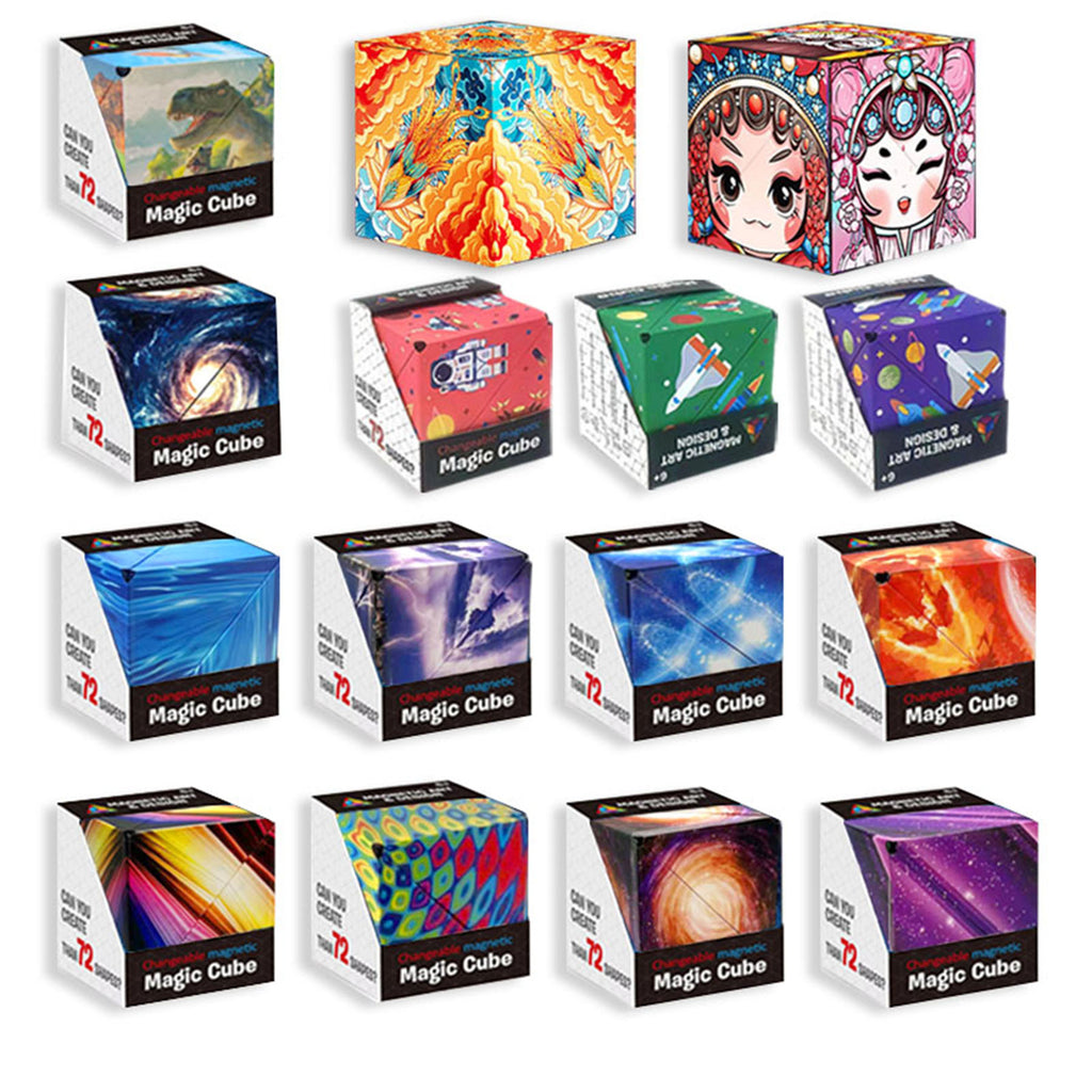 Geometric Magnetic 3D Puzzle Cube
