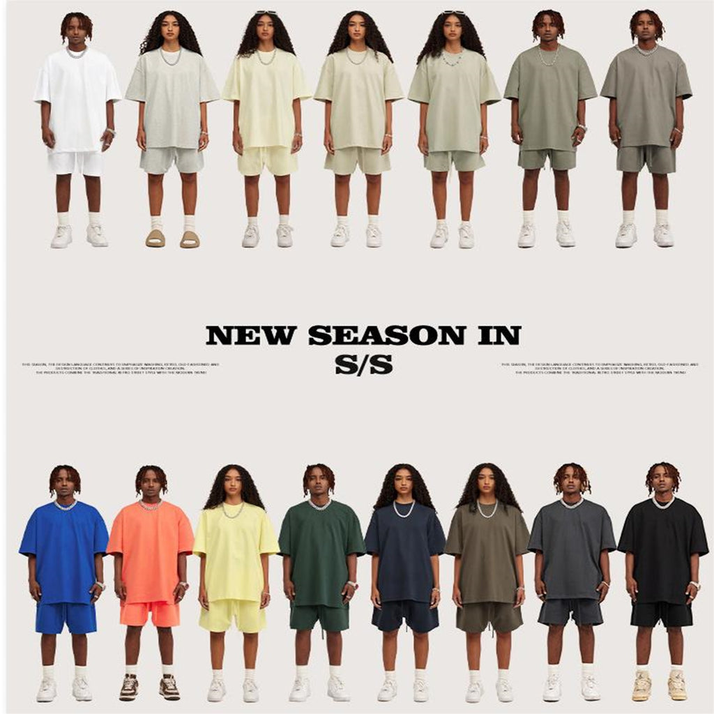305G Unisex Oversize Cotton Short Sleeves