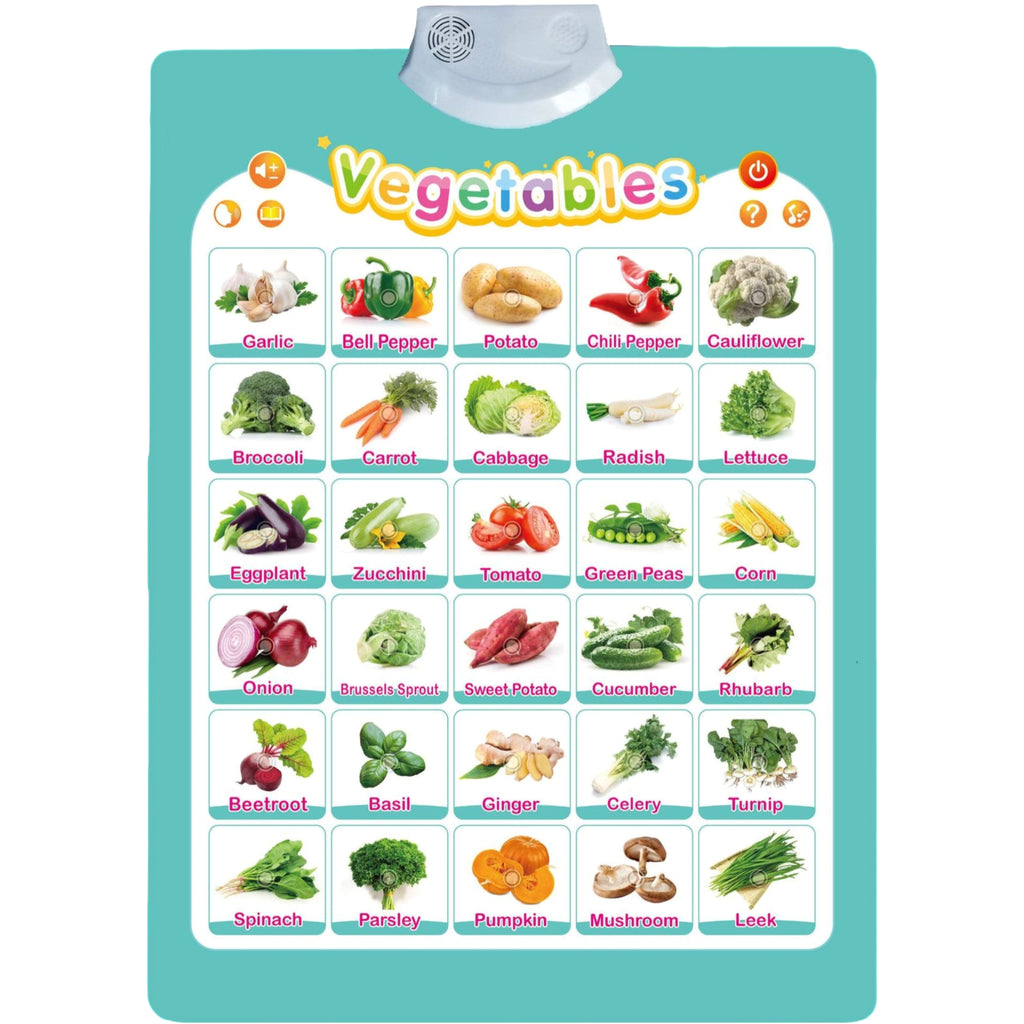 All English Sound Enabled Wall Chart