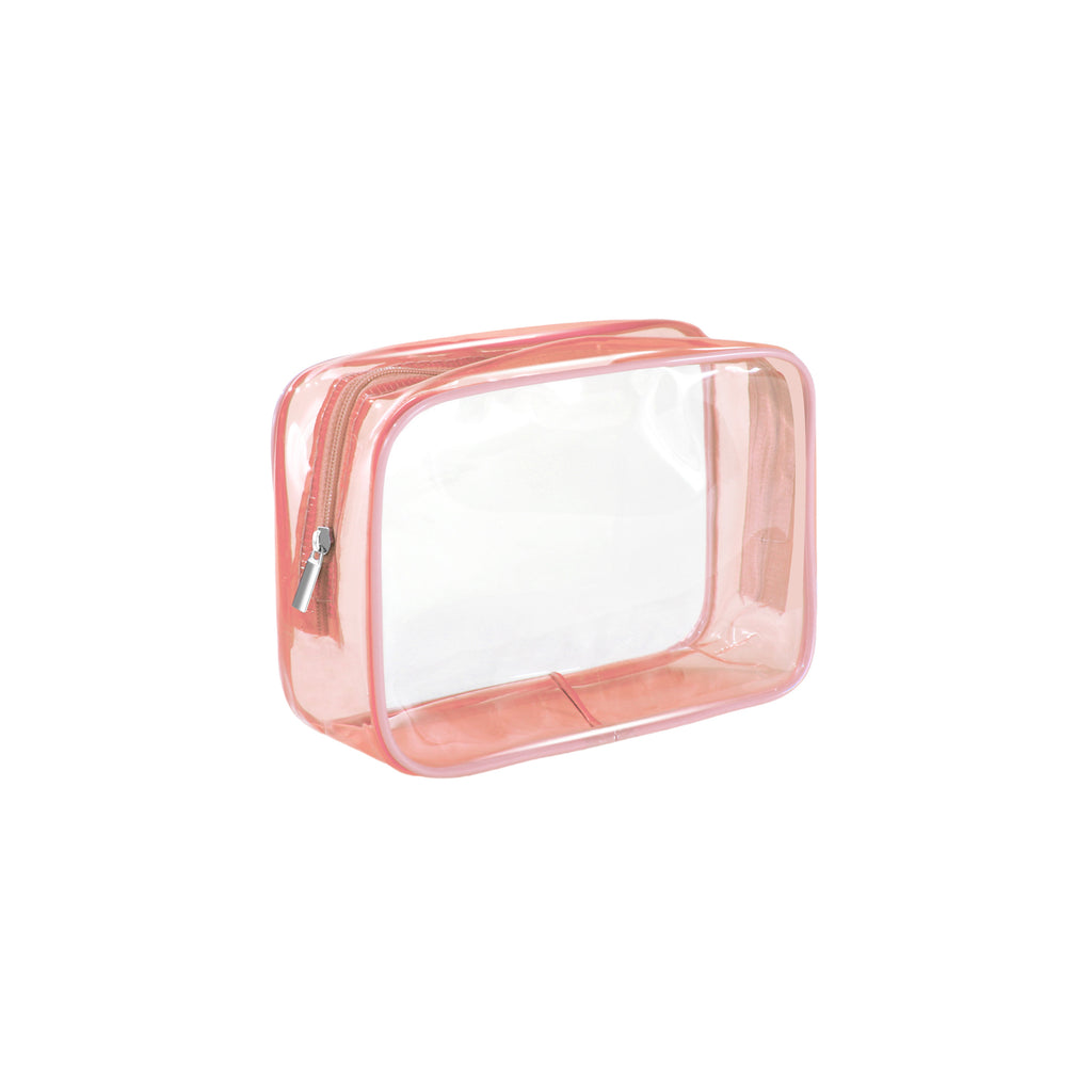 Heavy-Duty Clear PVC Toiletry Organizer