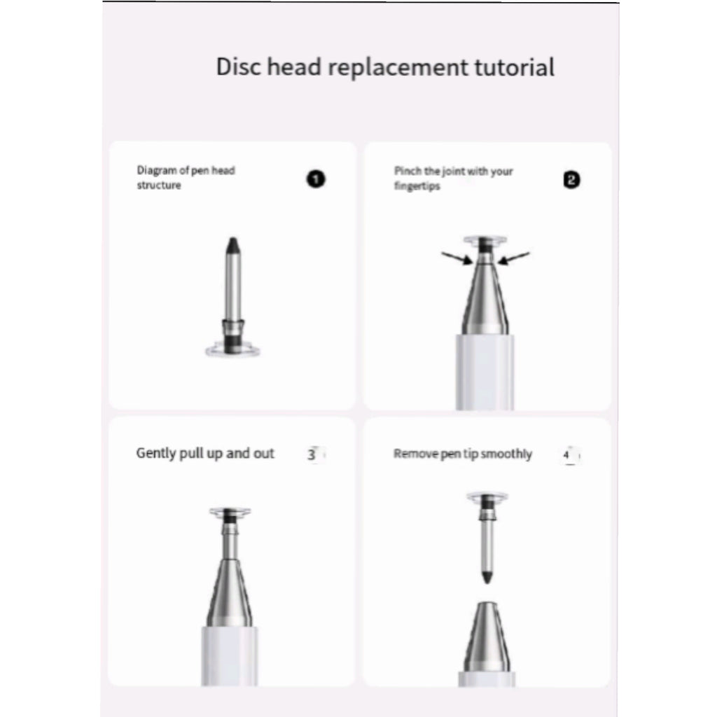 Three - in - One Electronic Screen Stylus