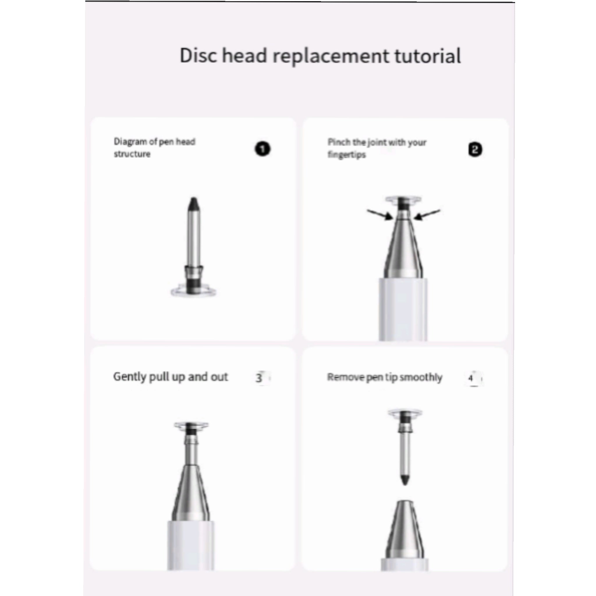 Three - in - One Electronic Screen Stylus