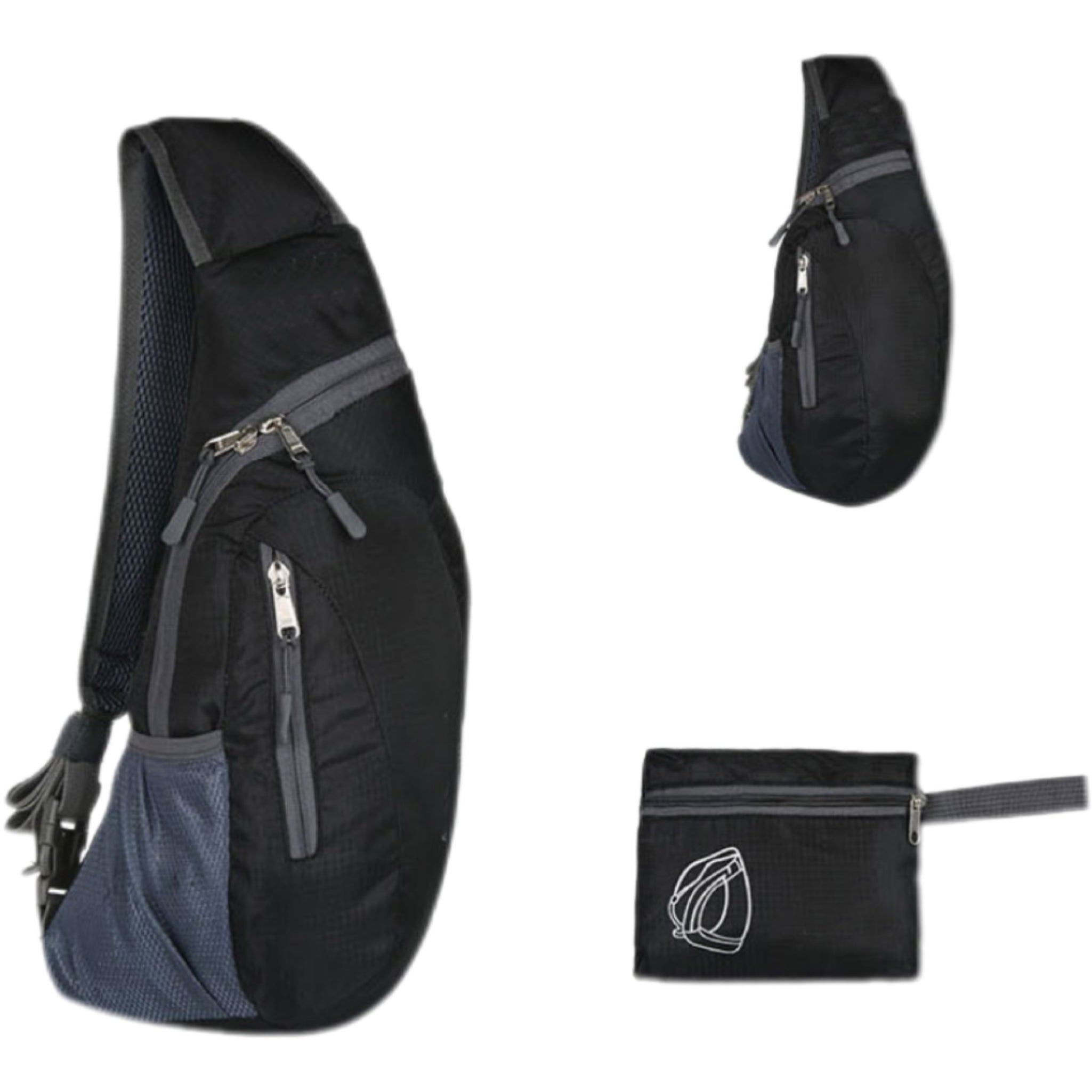 Foldable Unisex Men Women Chest Bag