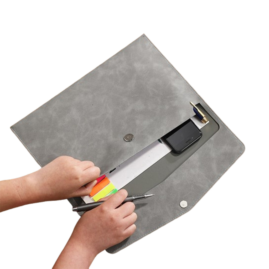 A4 Leather Business Document Bag