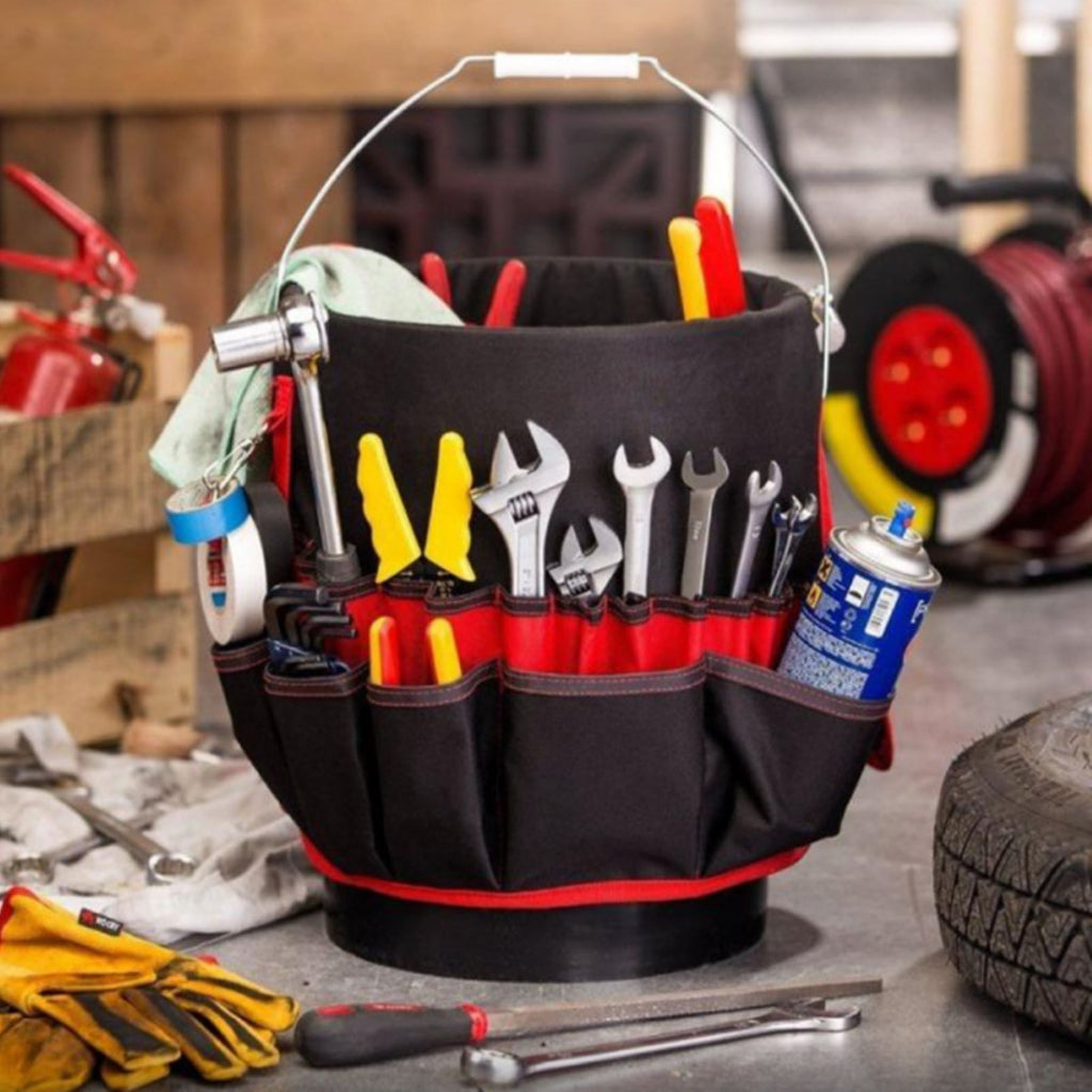 Oxford Fabric Bucket Tool Storage Bag