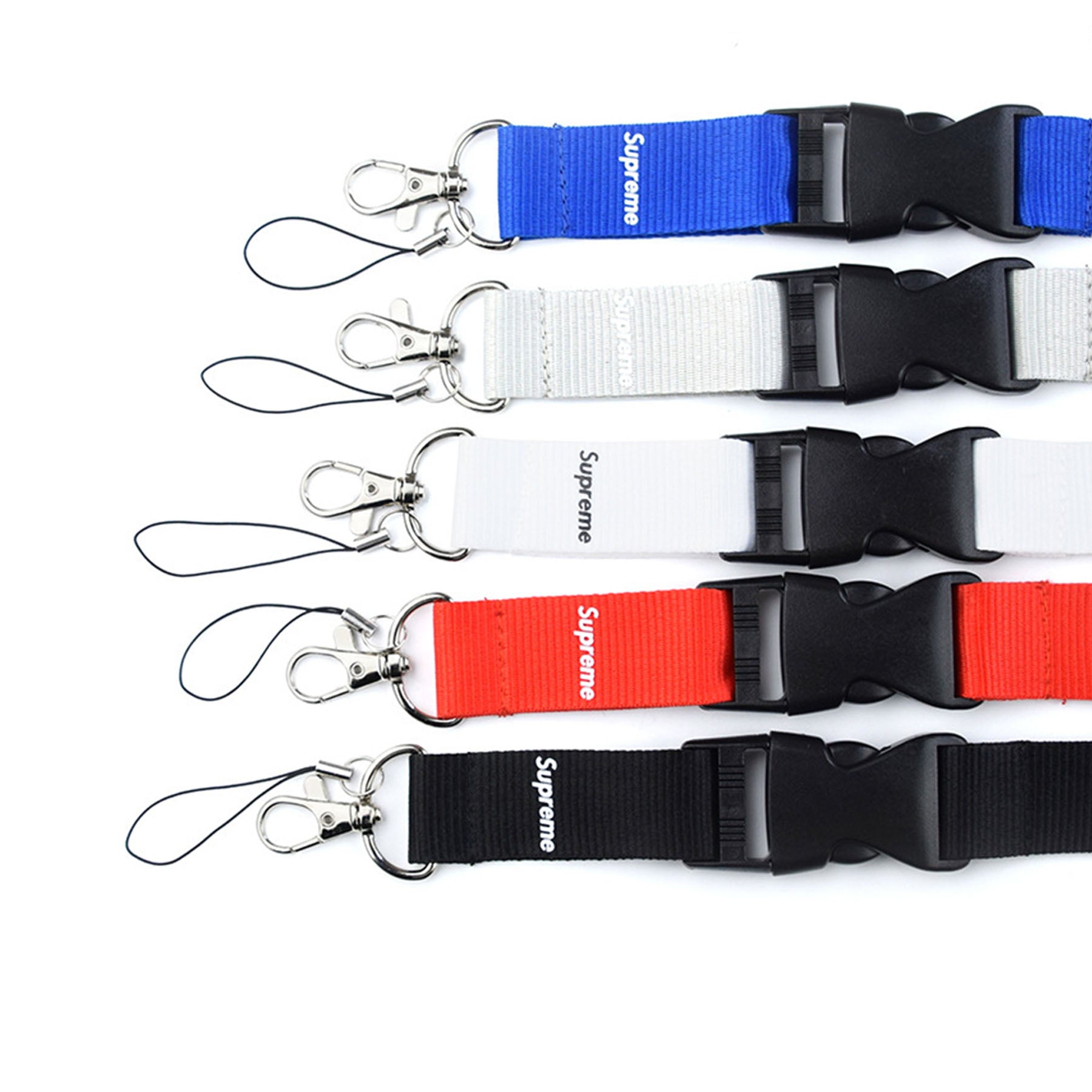 Full Color Lanyard With Buckle Release Holder