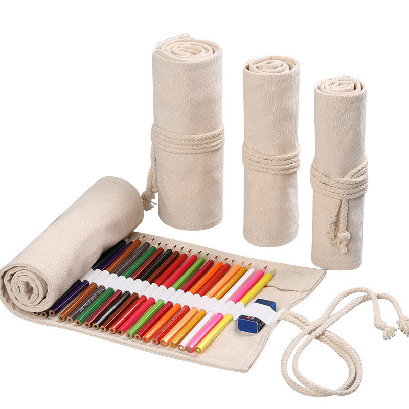 Natural Canvas Roll Large Artist Sketch Tools