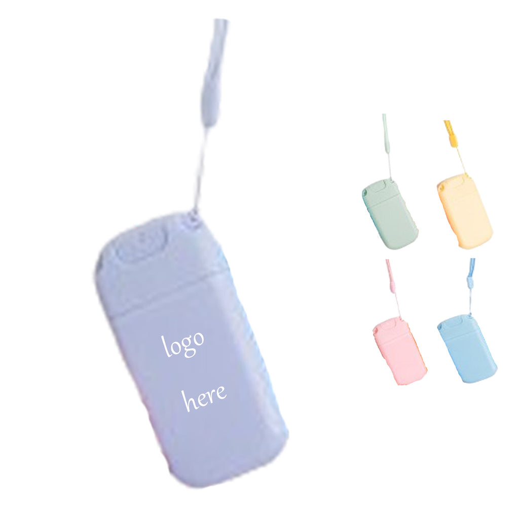 Solid Color Perfume Case with Lanyard