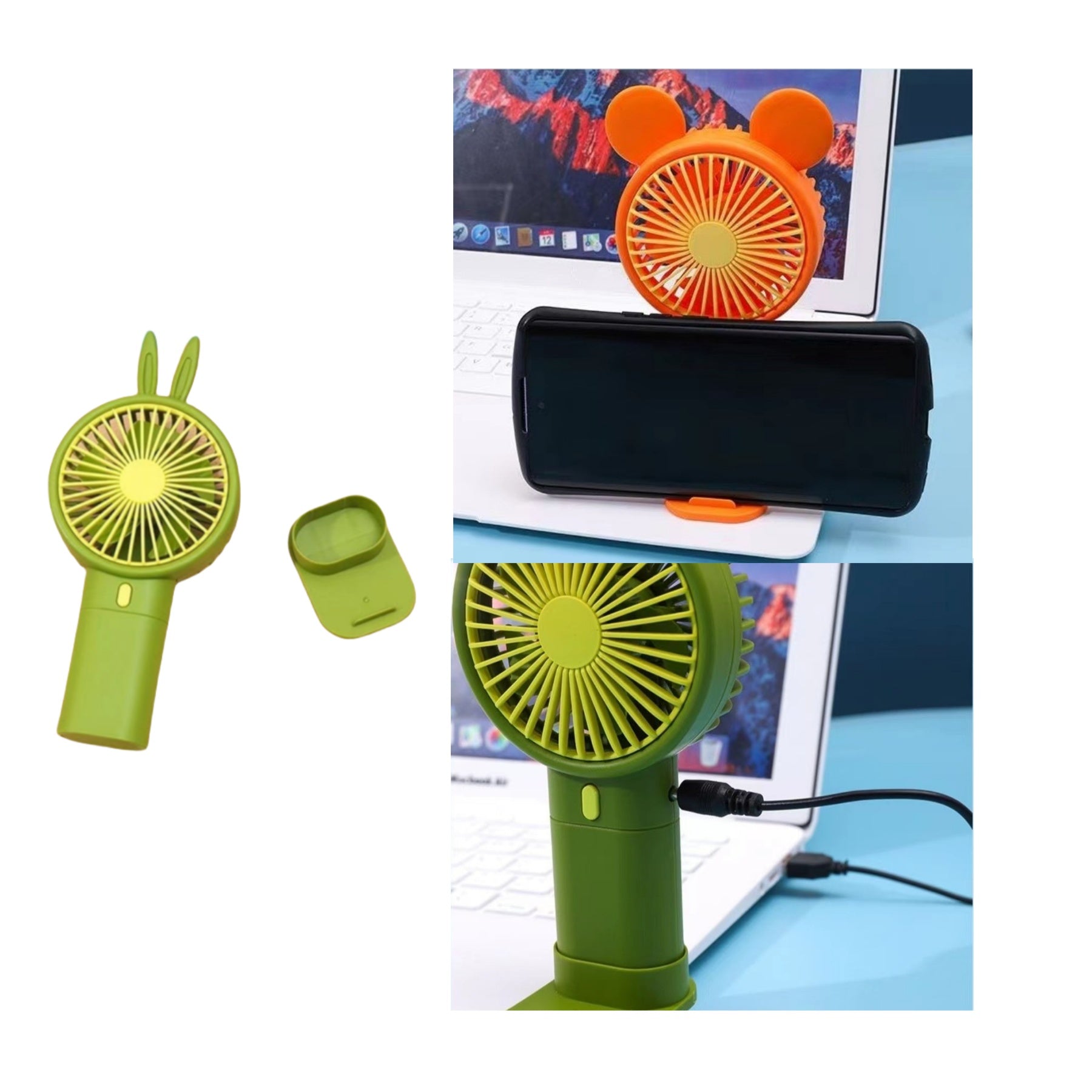Cute Handheld Mini Fan