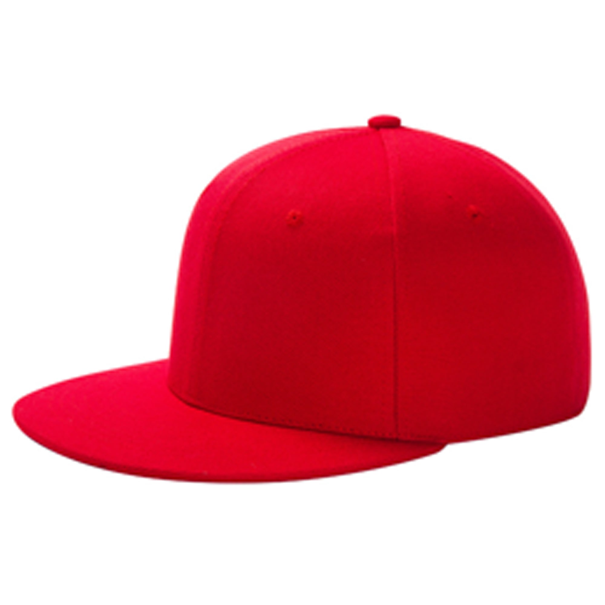 Adjustable Plain Sports Flat-Brim Hat
