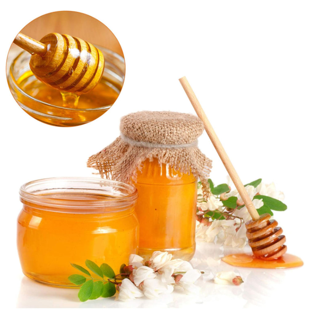 Wooden Honey Dipper Stick