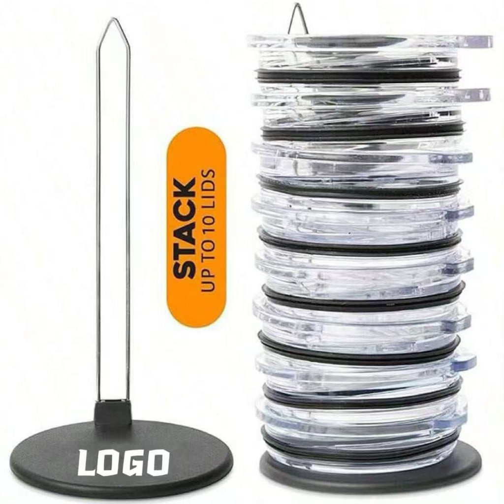 Household Cup Lid Storage Rack