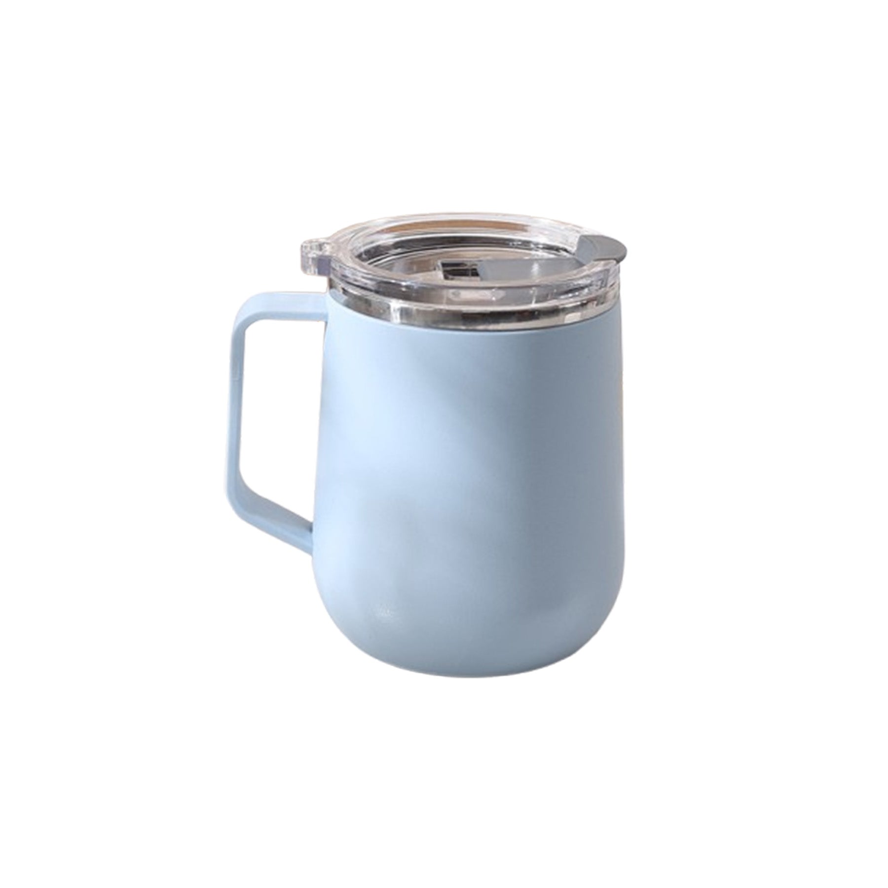 17 Oz Insulated Coffee Mug with Handle and Lid
