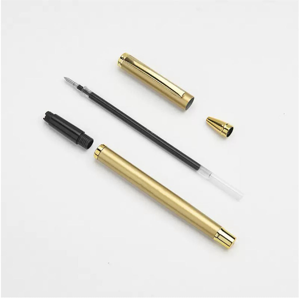 Metal Ballpoint Pen With Cap