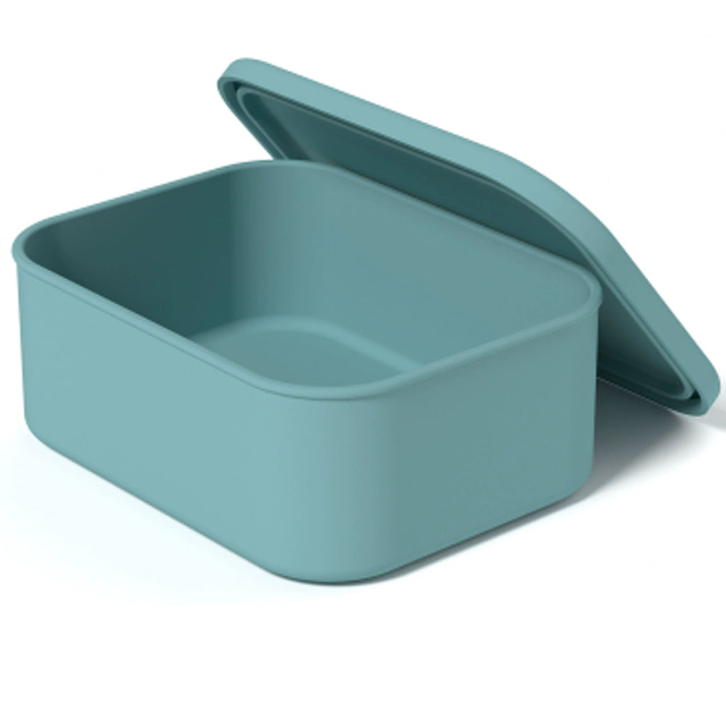 23 Oz. Silicone Rectangular Food Container Lunch Box